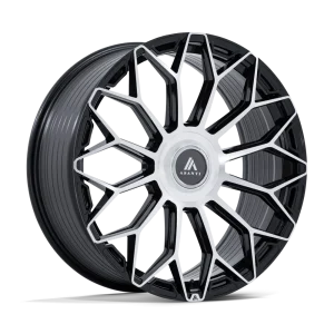 Asanti Black – AB051 ENVOY – Black – 20″x9″ 20mm – Summer Wheels – AB051BD20905N20